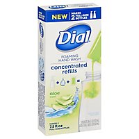 Dial Concentrated Aloe-Scented Foaming Hand Wash - 2 Count - Image 1