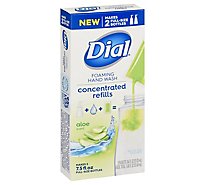 Dial Concentrated Aloe-Scented Foaming Hand Wash - 2 Count