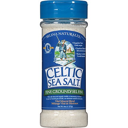 Celtic Sea Salt Sea Salt Fine Ground - 8 Oz - Image 2