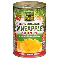 Native Forest Organic Pineapple Chunks - 14 Oz - Image 1