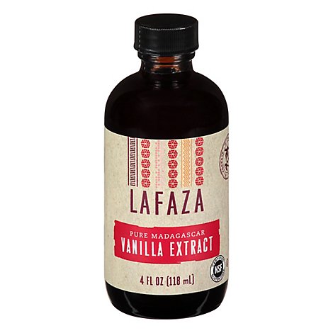 Lafaza Extract Pure Vanilla Madagascar Bourbon - 4 Fl. Oz.