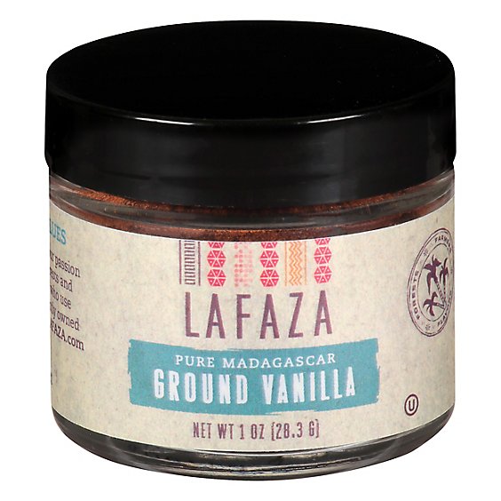 Lafaza Ground Pure Vanilla Madagascar Bourbon - 1 Oz