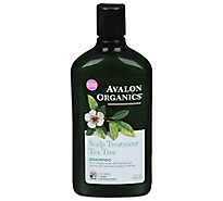Avalon Org Shampoo Ttree Trt - 11 Oz