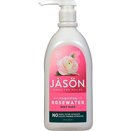 Jason Body Wash Glyc & Rose - 30 Oz - Image 2