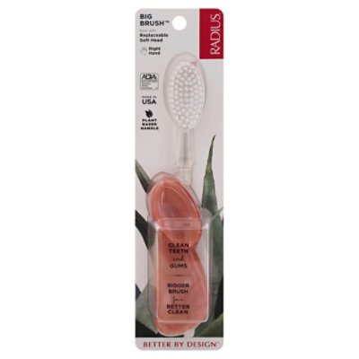 Radius Toothbrush Original Right Hand Big Brush - Each - Image 1