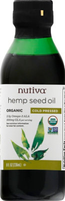Nutiva Oil Hempseed Org - 8 Oz - Image 2
