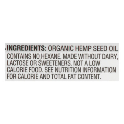 Nutiva Oil Hempseed Org - 8 Oz - Image 5