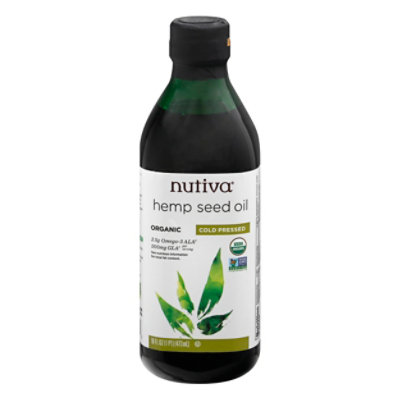 Nutiva Oil Hempseed Org - 16 Oz