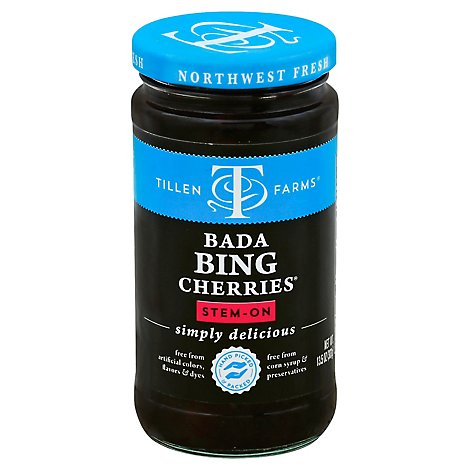 Tillen Farms Cherries Stem-On Bada Bing - 13.5 Oz