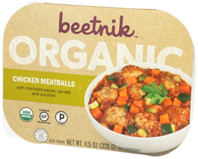 Beetnik Organic Chicken Meatballs - 11.5 Oz - Image 4