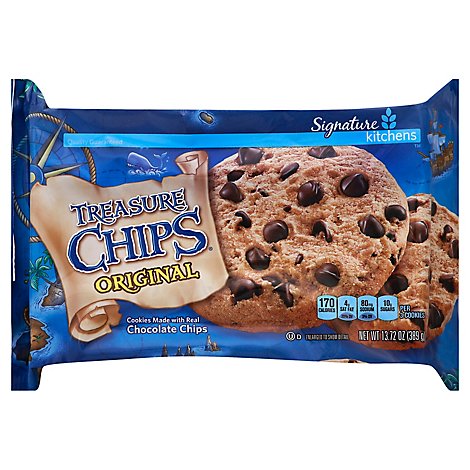 Signature SELECT Cookies Treasure Chips Chocolate Original - 13 Oz