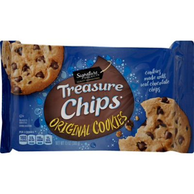 Signature SELECT Cookies Treasure Chips Chocolate Original - 13 Oz