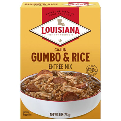 Louisiana Entree Mix Cajun Gumbo & Rice Box 8 Oz Safeway