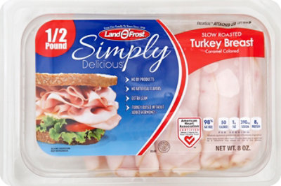 Land O Frost Simply Delicious Turkey Breast Slow Roasted Caramel Colored - 8 Oz - Image 2
