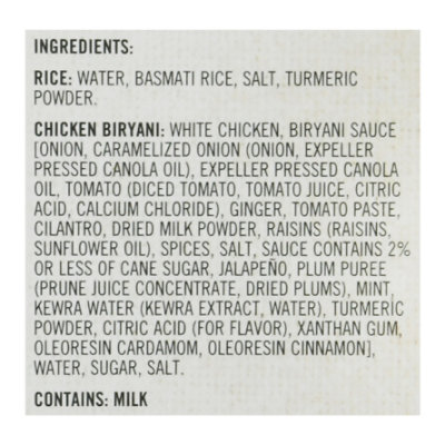 Sukhis Chicken Biryani Gluten Free - 10 Oz - Image 5