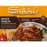 Sukhis Chicken Vindaloo With Naan Bread & Basmati Rice - 11 Oz - Image 2