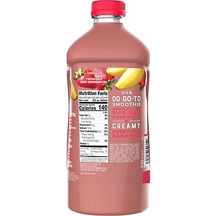 Bolthouse Farms 100% Fruit Juice Smoothie + Boosts Strawberry Banana - 52 Fl. Oz. - Image 6