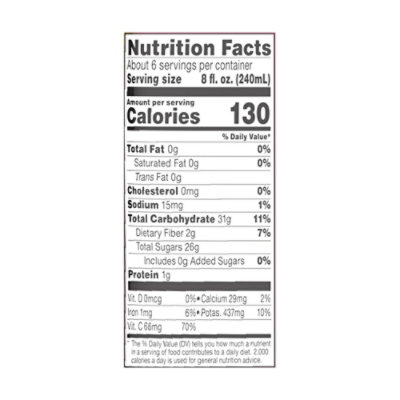 Bolthouse Farms 100% Fruit Juice Smoothie + Boosts Strawberry Banana - 52 Fl Oz - Image 4