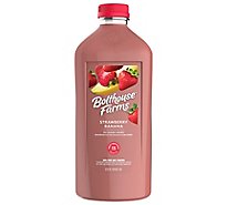 Bolthouse Farms 100% Fruit Juice Smoothie + Boosts Strawberry Banana - 52 Fl. Oz.