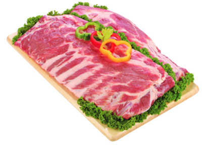 Meat Counter Pork Spareribs Frozen - 4.50 LB - Image 1