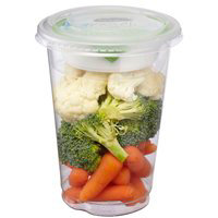 Fresh Cut Broccoli Cauliflower & Carrots With Ranch Dip - 9 Oz (330 Cal)