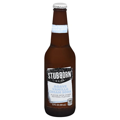 Stubborn Soda Agave Vanilla Cream - 12 Fl. Oz. - Image 4