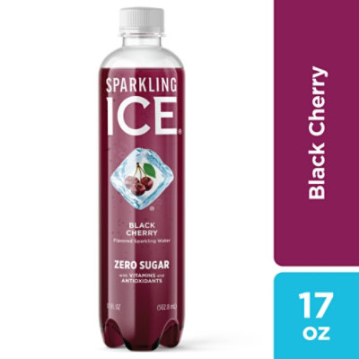 Sparkling Ice Black Cherry Sparkling Water 17 fl. oz. Bottle - Image 1