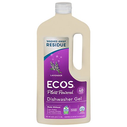 ECOS Wave Dishwasher Gel Lavender Jug - 40 Fl. Oz. - Image 3