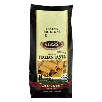 Alessi Organic Pasta Italian Rigatoni - 16 Oz - Image 3