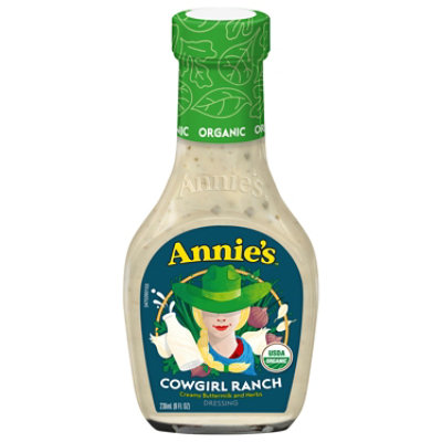  Annies Naturals Dressing Organic Cowgirl Ranch - 8 Fl. Oz. 