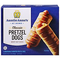 Auntie Annes Pretzel Dogs Classic All Beef 4 Count - 16 Oz - Image 2