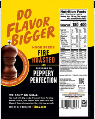 Bigs Sunflower Seeds Sea Salt Black Pepper - 5.35 Oz - Image 4