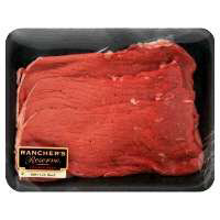 Beef USDA Choice Top Round Steak Thin Tenderized - 1.5 Lb
