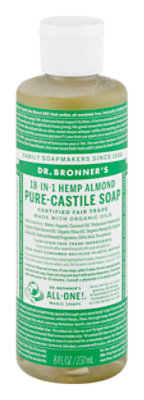 Dr. Bronner's Almond Pure-Castile Magic Soap - 8 Fl. Oz. - Image 2