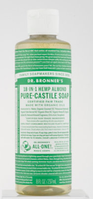 Dr. Bronner's Almond Pure-Castile Magic Soap - 8 Fl. Oz. - Image 3