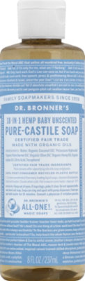 Soap Liq Baby Unscented Org - 8 Oz - Image 2