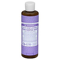 Dr. Bronners Soap Liquid Pure Castile 18 In 1 Hemp Lavender - 8 Fl. Oz. - Image 1