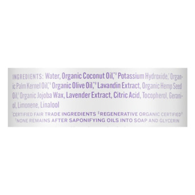Dr. Bronners Soap Liquid Pure Castile 18 In 1 Hemp Lavender - 8 Fl. Oz. - Image 4