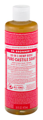 Soap Liq Rose - 16 Oz - Image 2