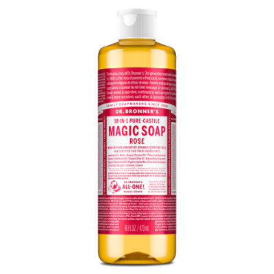 Soap Liq Rose - 16 Oz - Image 1
