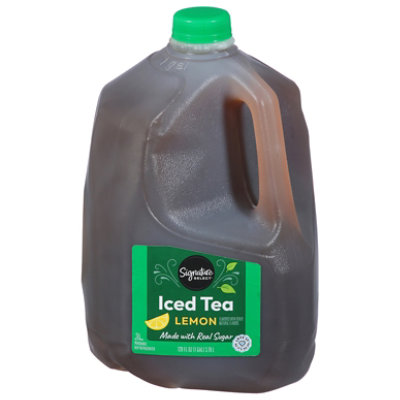 Signature SELECT Lemon Flavored Sugar Added Iced Tea - 128 Fl. Oz. - Image 1