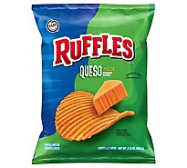 Ruffles Potato Chips Queso Cheese - 6.5 Oz