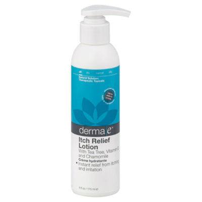 Derma E Lotion Itch Relief 6 Oz Shaws