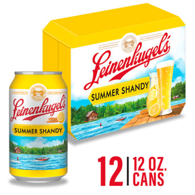 Leinenkugels Summer Shandy Craft Beer 4.2% ABV Cans - 12-12 Fl. Oz. - Image 1