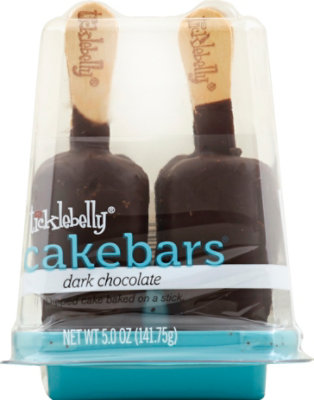 Cake Bar Dark Chocolate 4 Count - 5 Oz - Image 2