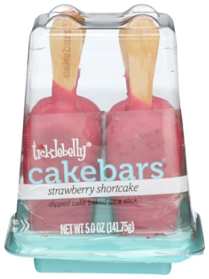 Cake Bar Strawberry 4 Count - 5 Oz - Image 1