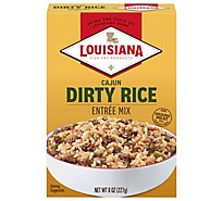 Louisiana Entree Mix Cajun Dirty Rice Box - 8 Oz