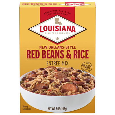 Louisiana Entree Mix Red Beans & Rice New Orleans Style Box - 7 Oz