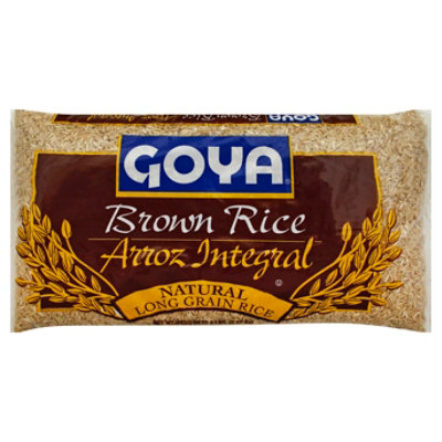 Goya Rice Brown Long Grain Bag - 5 Lb