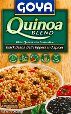 Goya Blend Quinoa Black Beans Bell Peppers And Spices Box - 6 Oz - Image 2